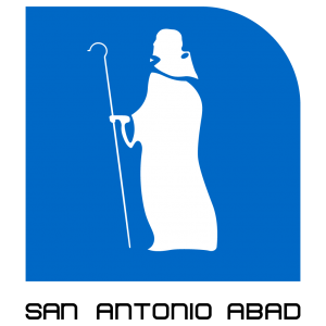 símbolo de la estación de san antonio abad